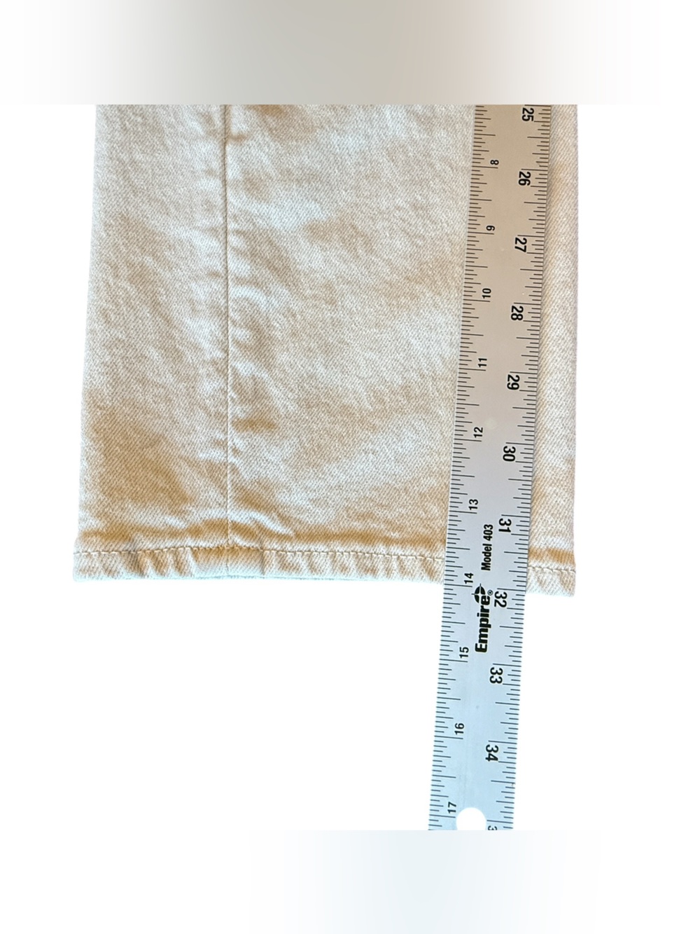 Faherty Slim Straight Denim in Stone Men’s Size 30x32 - Picture 15 of 16